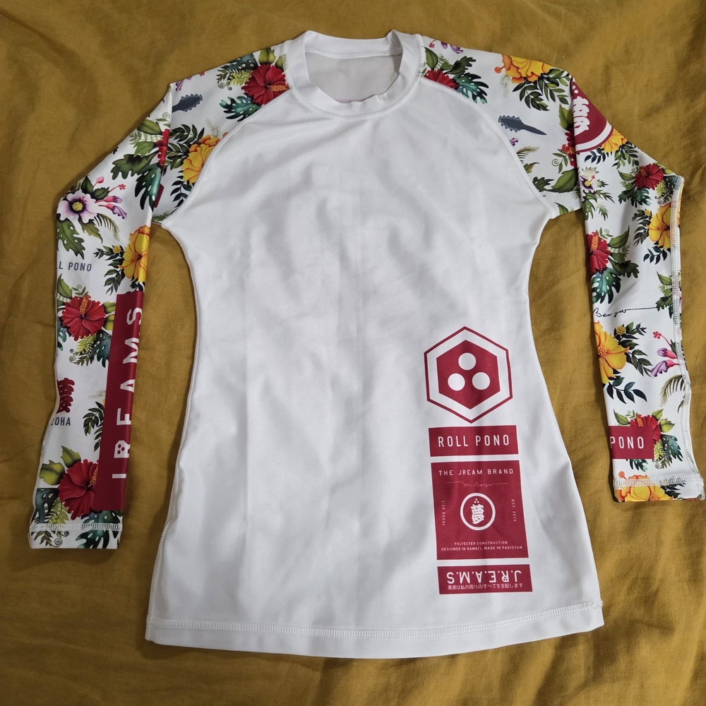 Jream Brand Roll Pono BJJ Rash Guard XS